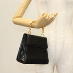 Salvatore Ferragamo Vintage Gancini Convertible Top Handle Bag Leather - image 12
