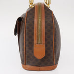 Celine Vintage Macadam Handbag Canvas and Leather - image 3