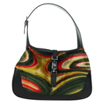 Gucci Vintage Jackie Shoulder Bag Canvas and Leather - image 13