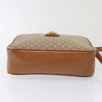 Celine Vintage Macadam Shoulder Bag Canvas and Leather - image 13