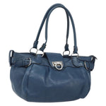 Salvatore Ferragamo Gancini handbag Leather - image 18