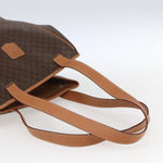 Celine Vintage Macadam Shoulder Bag Canvas and Leather - image 7