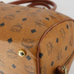 MCM Visetos logogramme Handbag Canvas and Leather - image 10
