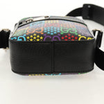 Gucci Front Zip Messenger Bag Psychedelic Print GG Coated Canvas Mini - image 16