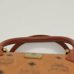 MCM Visetos Handbag Canvas and Leather - image 17