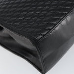 Bally Vintage Flap Handbag Quilted Leather - image 9