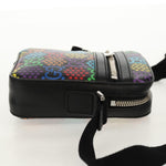 Gucci Front Zip Messenger Bag Psychedelic Print GG Coated Canvas Mini - image 4