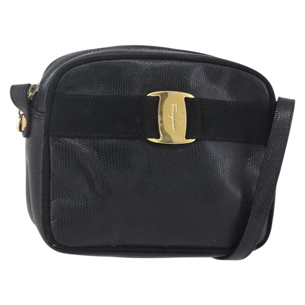 Salvatore Ferragamo Vara Bow camera Shoulder Bag Leather - image 1