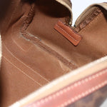 Celine Vintage Macadam Handbag Canvas and Leather - image 20