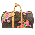 Louis Vuitton Keepall Bag Limited Edition Monogram Roses 50 - image 1