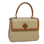 Celine Vintage Convertible Top Handle Bag Macadam Coated Canvas Medium - image 14