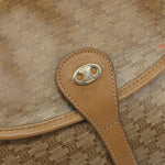 Celine Vintage Macadam Shoulder Bag Canvas and Leather - image 12