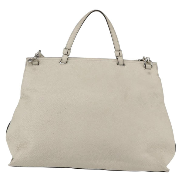 Gucci Bamboo Daily Top Handle Bag Leather Large