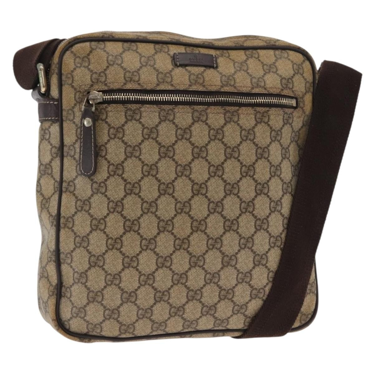 Gucci Front Zip Messenger GG Coated Canvas Small - image 1