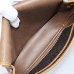 Christian Dior Vintage Honeycomb Shoulder Bag Canvas and Leather - image 5