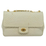 Bally Vintage Chain Shoulder Bag Quilted Leather - image 19