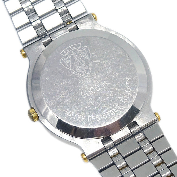 Gucci 9000l Quartz Watch Stainless Steel with Plated Metal 25