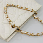 Chanel Vintage Grand Shopping Tote Quilted Caviar - image 15
