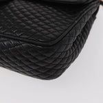Bally Vintage Chain Shoulder Bag Quilted Leather - image 12