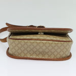 Celine Vintage Macadam Shoulder Bag Canvas and Leather - image 15