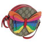 Gucci Kids GG Supreme Rainbow Butterfly shoulder bag GG canvas - image 1