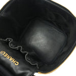 Chanel Vintage Timeless Cosmetic Case Caviar Small - image 3