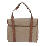 Celine Vintage Macadam Handbag Canvas and Leather - image 2