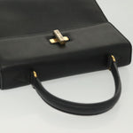 Celine Vintage Convertible Turnlock Top Handle Bag Leather Medium - image 8