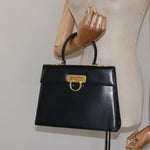 Salvatore Ferragamo Convertible Top Handle Bag Leather - image 13