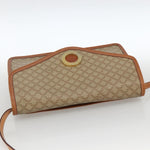 Celine Vintage Macadam Circle Logo Shoulder Bag Canvas and Leather - image 16