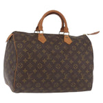 Louis Vuitton Speedy Handbag Monogram Canvas 35 - image 1