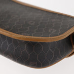 Christian Dior Vintage Honeycomb Shoulder Bag Canvas and Leather - image 8