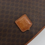 Celine Vintage Macadam Shoulder Bag Canvas and Leather - image 19