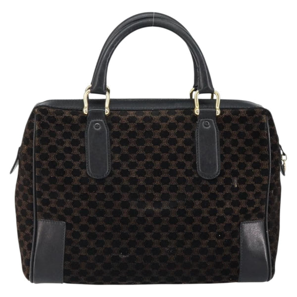 Celine Vintage Macadam Handbag C Macadam Suede