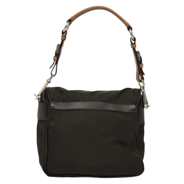 Prada Vintage Flap Shoulder Bag Nylon