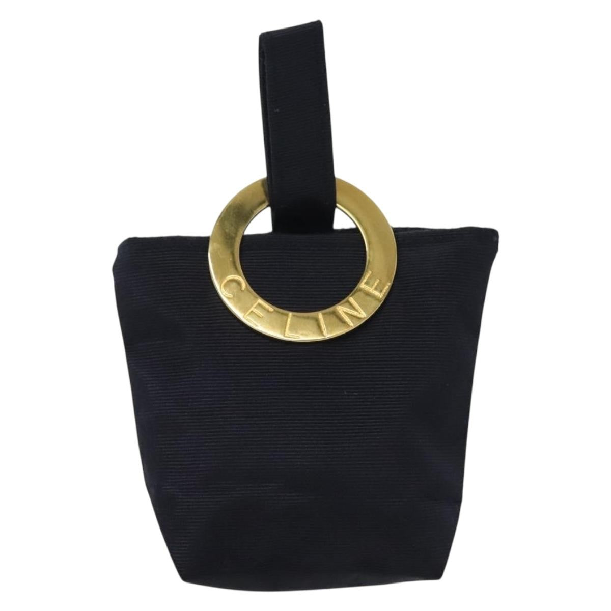 Celine Circle Logo Pouch Nylon - image 1