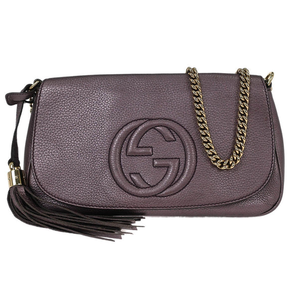 Gucci Soho Chain Crossbody Bag Leather Medium - image 1