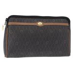Christian Dior Vintage Honeycomb Zip Pouch Coated Canvas Medium - image 13