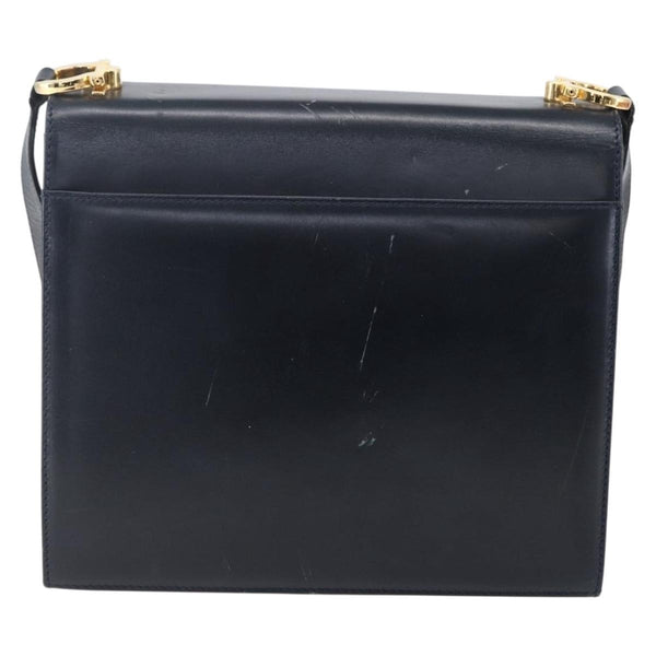 Salvatore Ferragamo Gancini Shoulder Bag Leather
