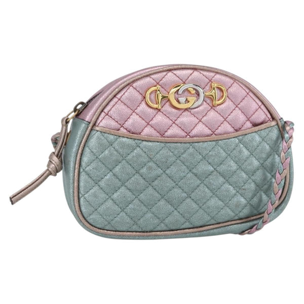 Gucci Trapuntata Camera Shoulder Bag Lambskin - image 1