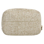 Chanel Deauville Curvy Cosmetic Pouch Tweed - image 2