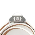 Hermes Medor Rock Quartz Watch Lacquered Steel and Leather 16 - image 4