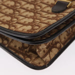 Christian Dior Vintage Trotter Shoulder Bag Canvas medium - image 10