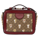 Gucci Doraemon Ophidia Zip Around Camera Bag Printed Mini GG Coated Canvas Mini - image 2