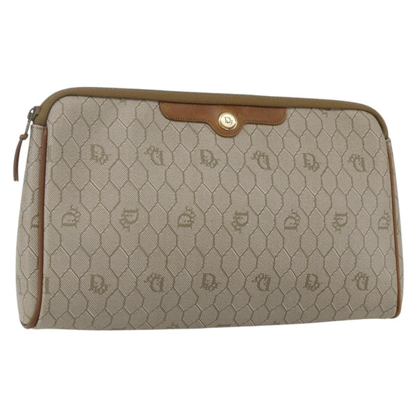 Christian Dior Vintage honeycomb clutch Canvas - image 1