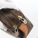 Celine Vintage Macadam Shoulder Bag Canvas Medium - image 12