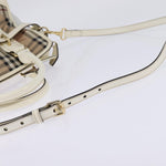 Burberry Minford Satchel Haymarket Coated Canvas Medium - image 8