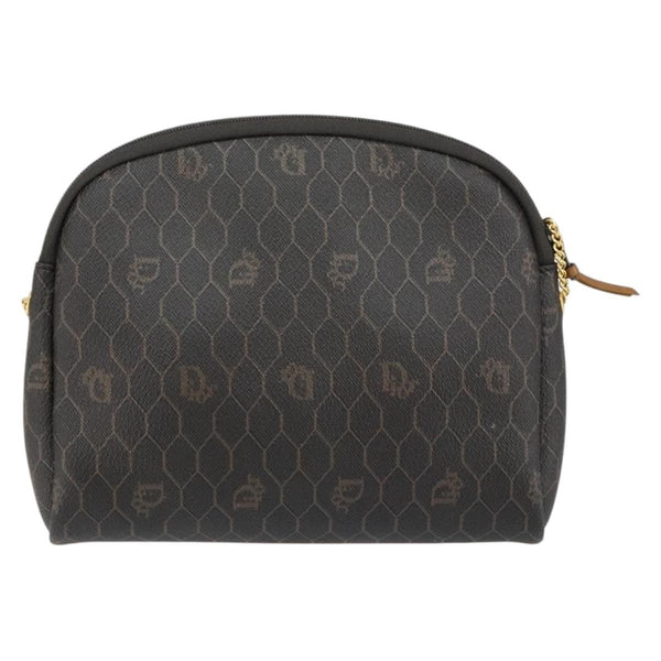 Christian Dior Vintage Honeycomb chain Canvas