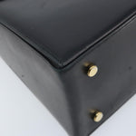 Salvatore Ferragamo Gancini Convertible Top Handle Bag Leather Medium - image 9