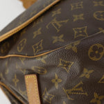 Louis Vuitton Saumur Handbag Monogram Canvas - image 11